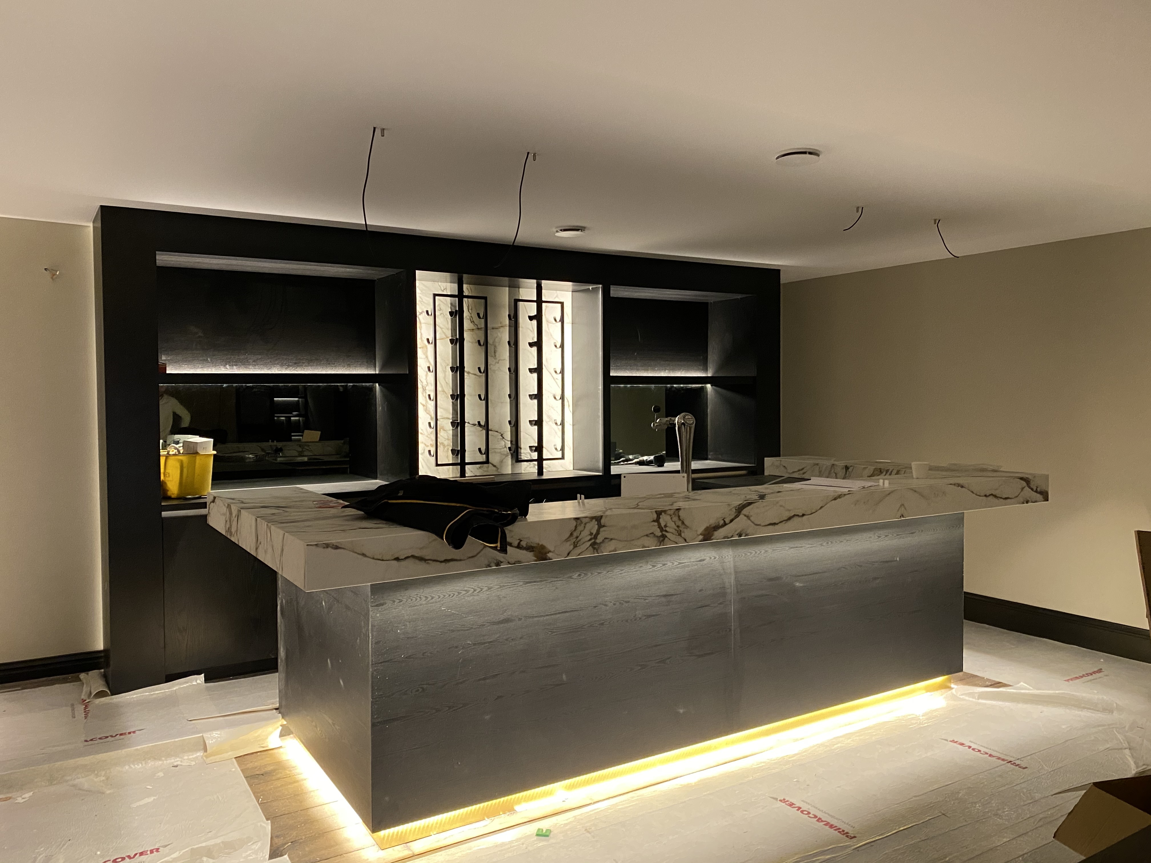 Spanplafond van Holland Plafond in keuken